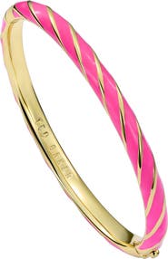 Ted Baker Trinity Twist Enamel Hinge Bracelet