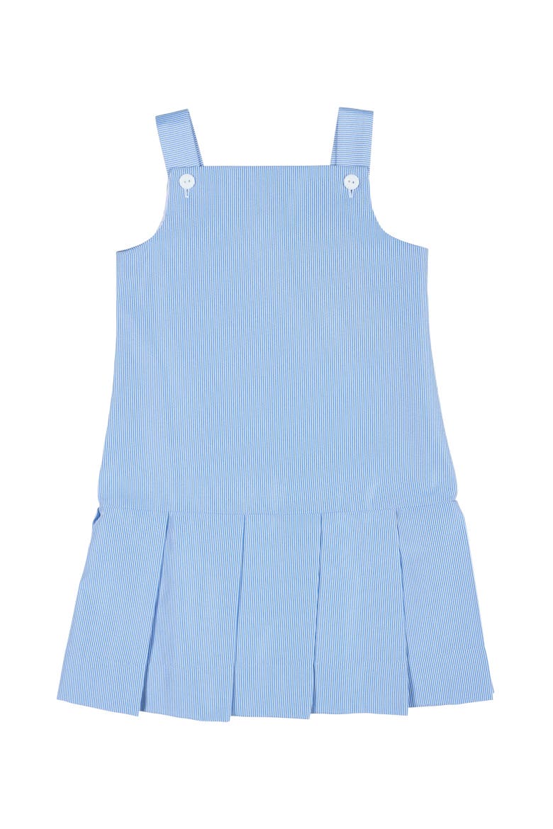 Junior Cord Dress With Flowers, Alternate, color, Light Blue