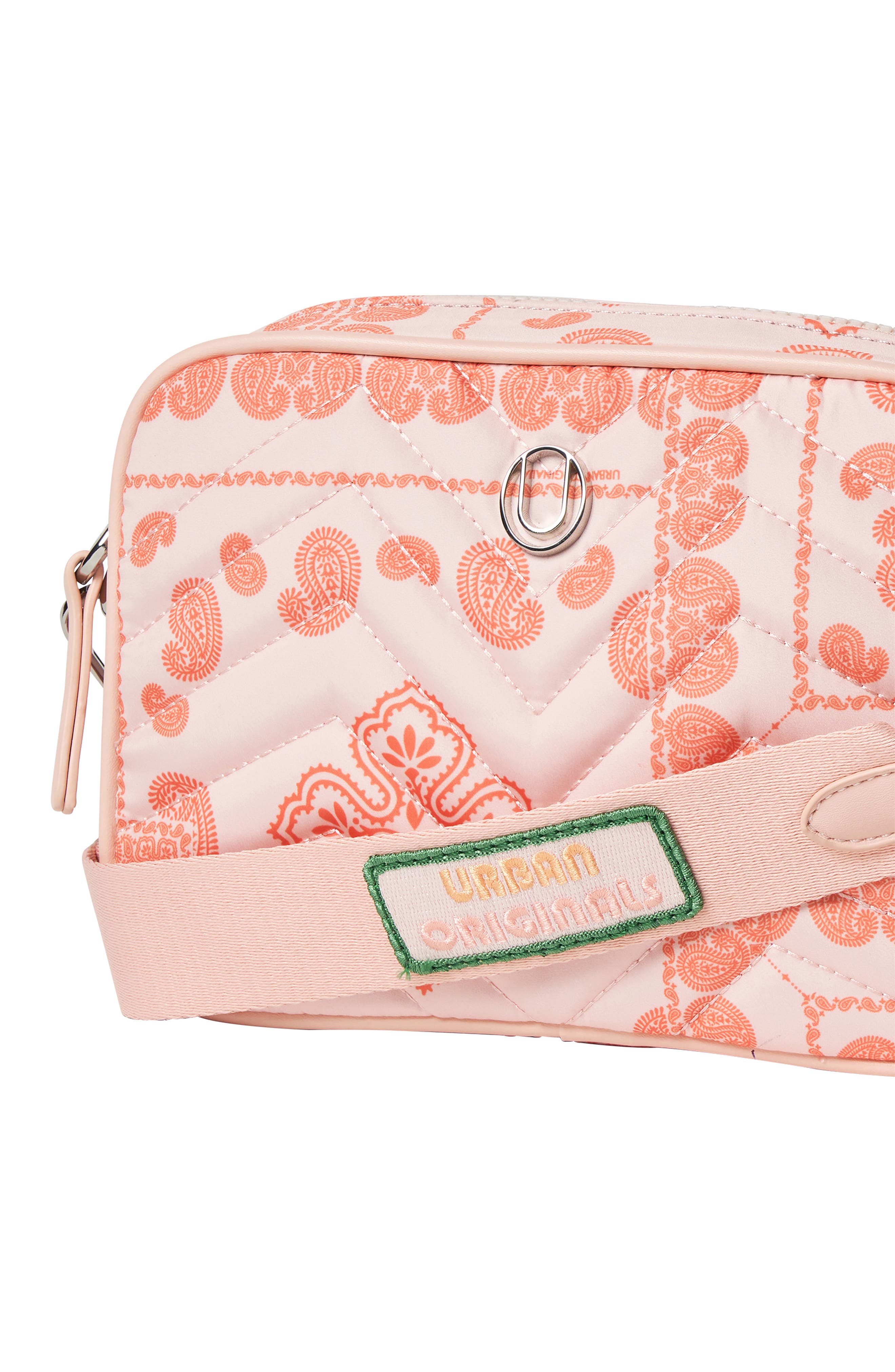 Viva Quilt Crossbody Bag, Alternate, color, BANDANA PEACH