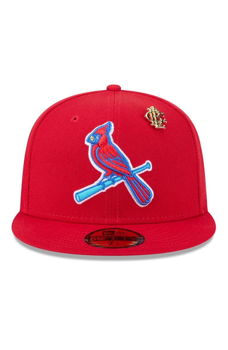 New Era Men's New Era  Red St. Louis Cardinals 2025 Big League Chew 59FIFTY Fitted Hat, Alternate, color, 