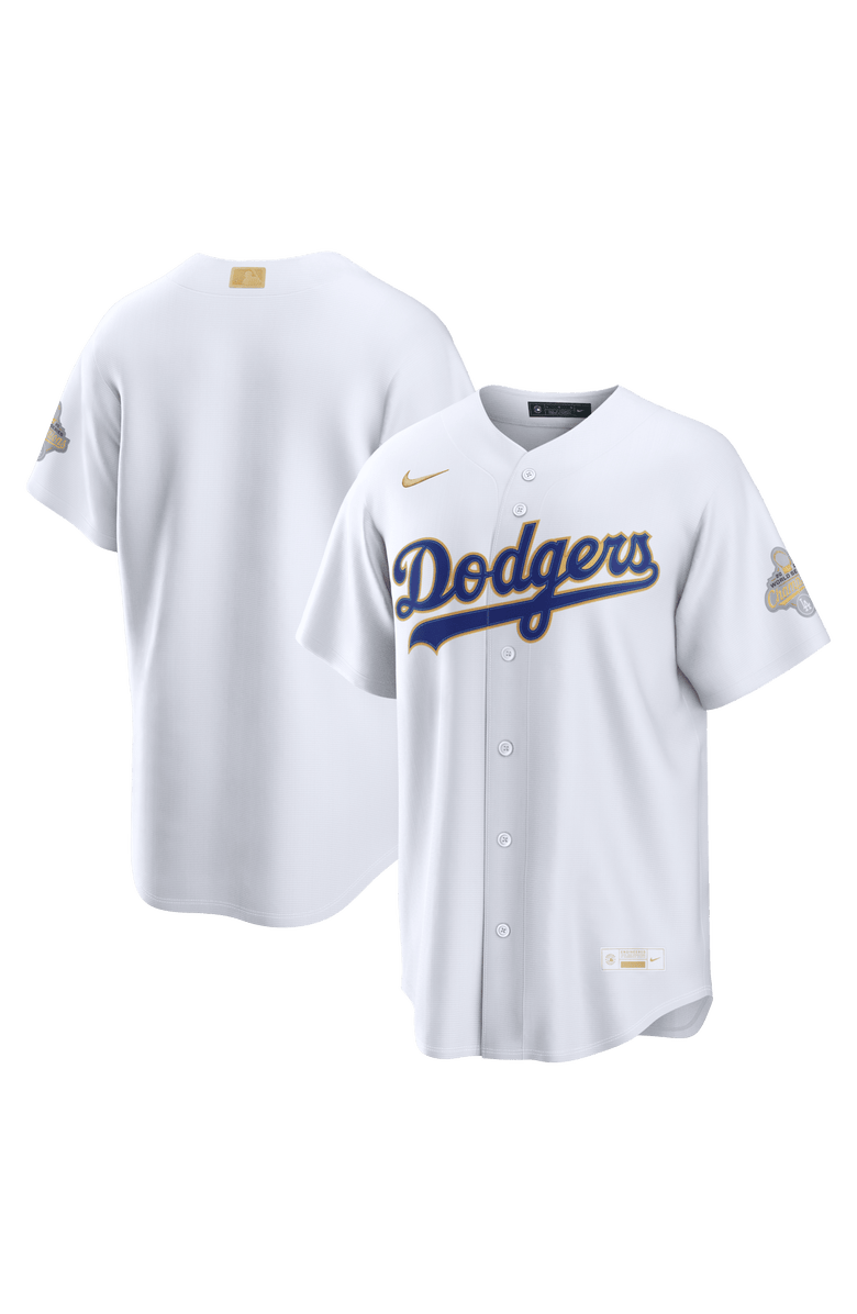 Nike Men's Nike  White Los Angeles Dodgers 2026 Gold Collection Stadium Jersey, Main, color, White