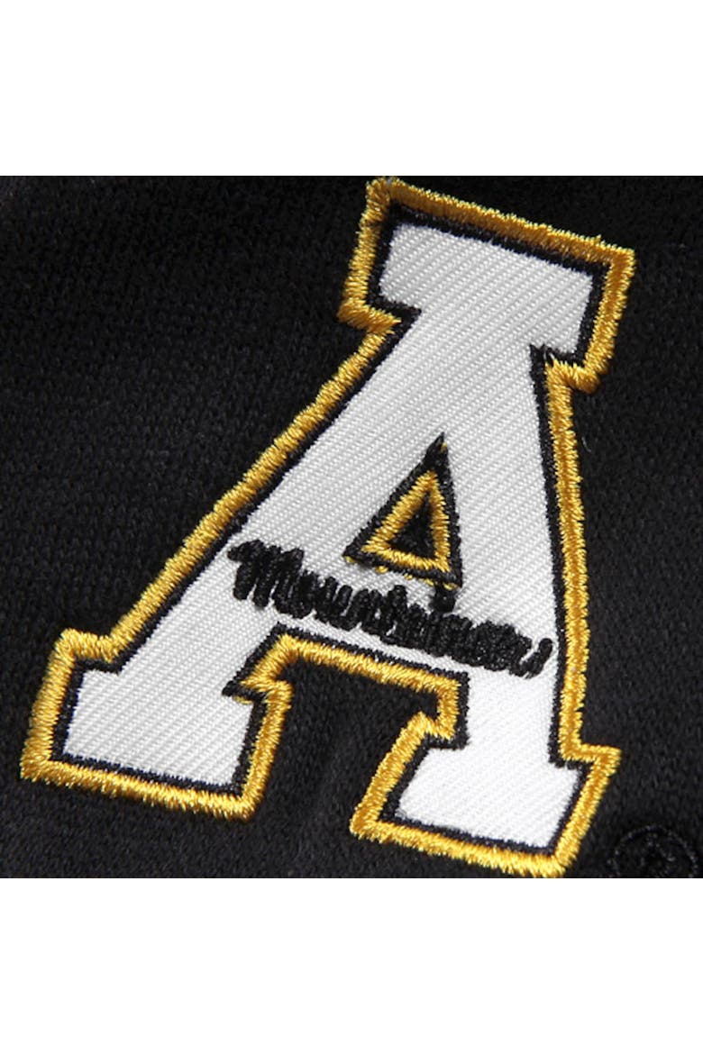 Women's Stadium Athletic Black Appalachian State Mountaineers Arched Name Full-Zip Hoodie, Alternate, color, Black