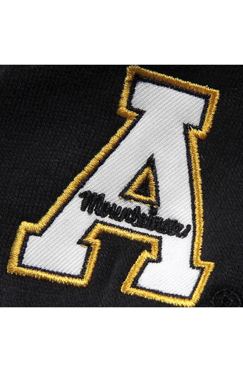 COLOSSEUM Women's Stadium Athletic Black Appalachian State Mountaineers Arched Name Full-Zip Hoodie, Alternate, color, Black