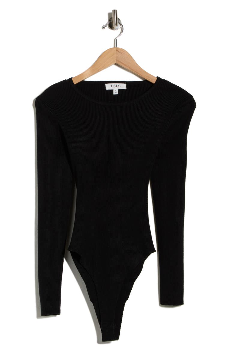 Michelle Bodysuit, Alternate, color, BLACK