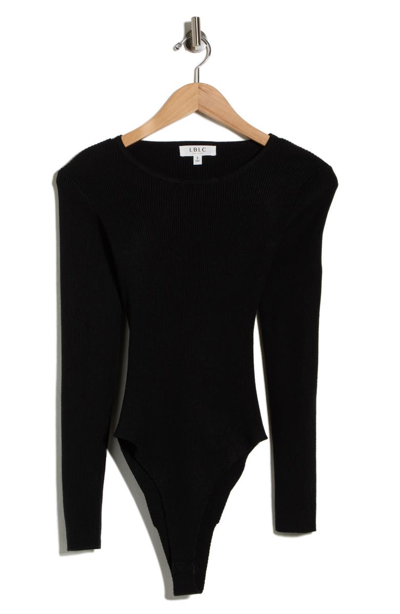 LBLC the label Michelle Bodysuit, Alternate, color, Black