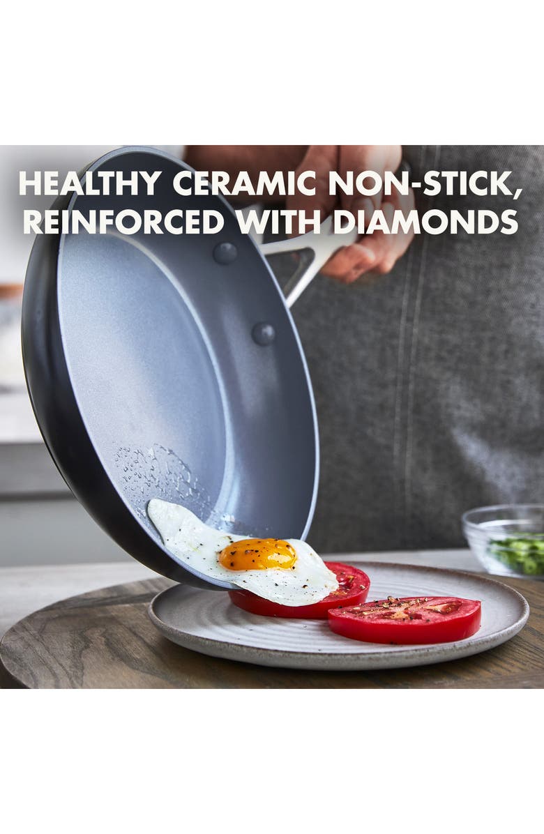 GreenPan Valencia Pro 13-Piece Hard Anodized Aluminum Ceramic Nonstick Cookware Set, Alternate, color,