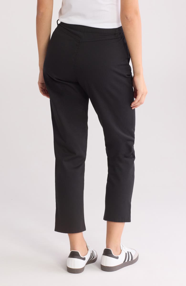 Volcom So Chickie High Waist Pants, Alternate, color, Blk