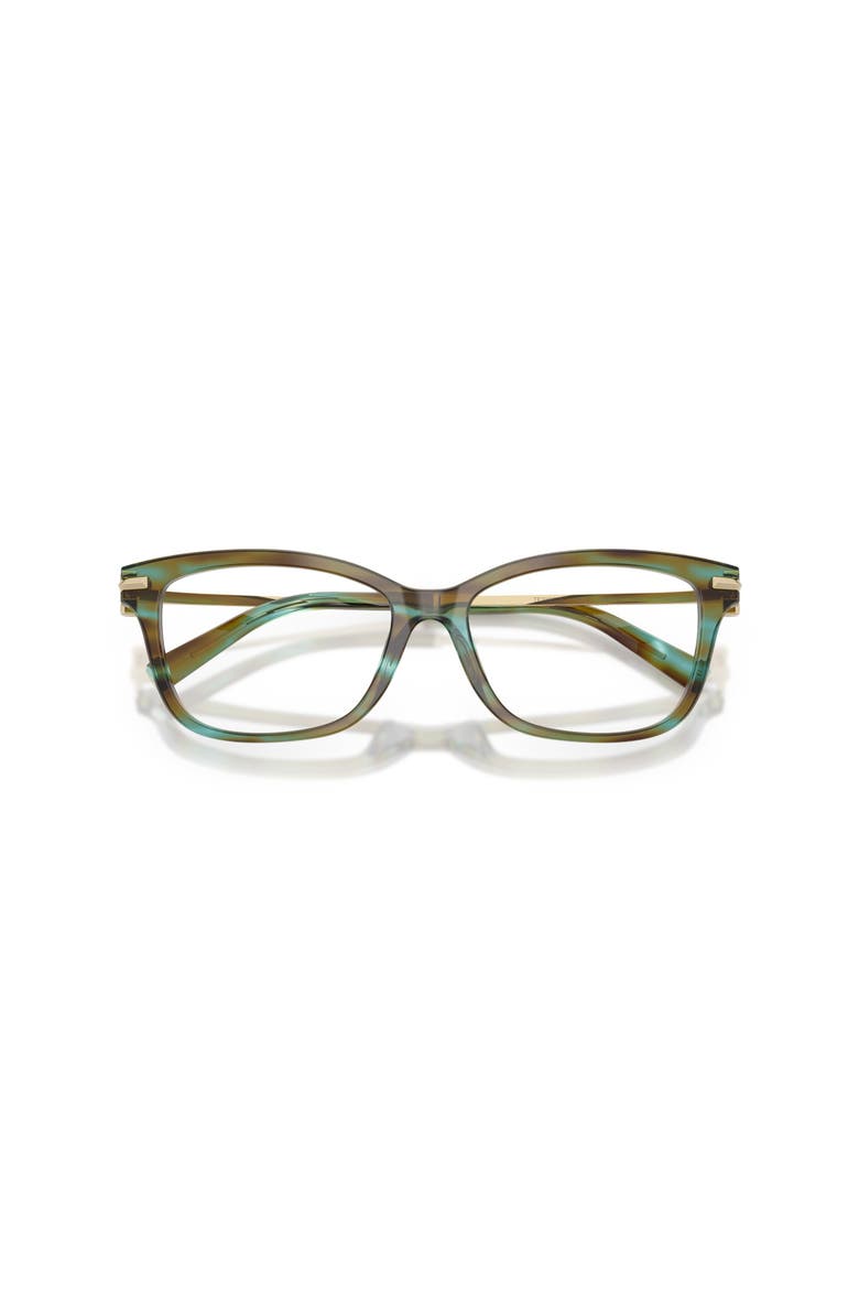 53mm Rectangle optical glasses, Alternate, color, Blue