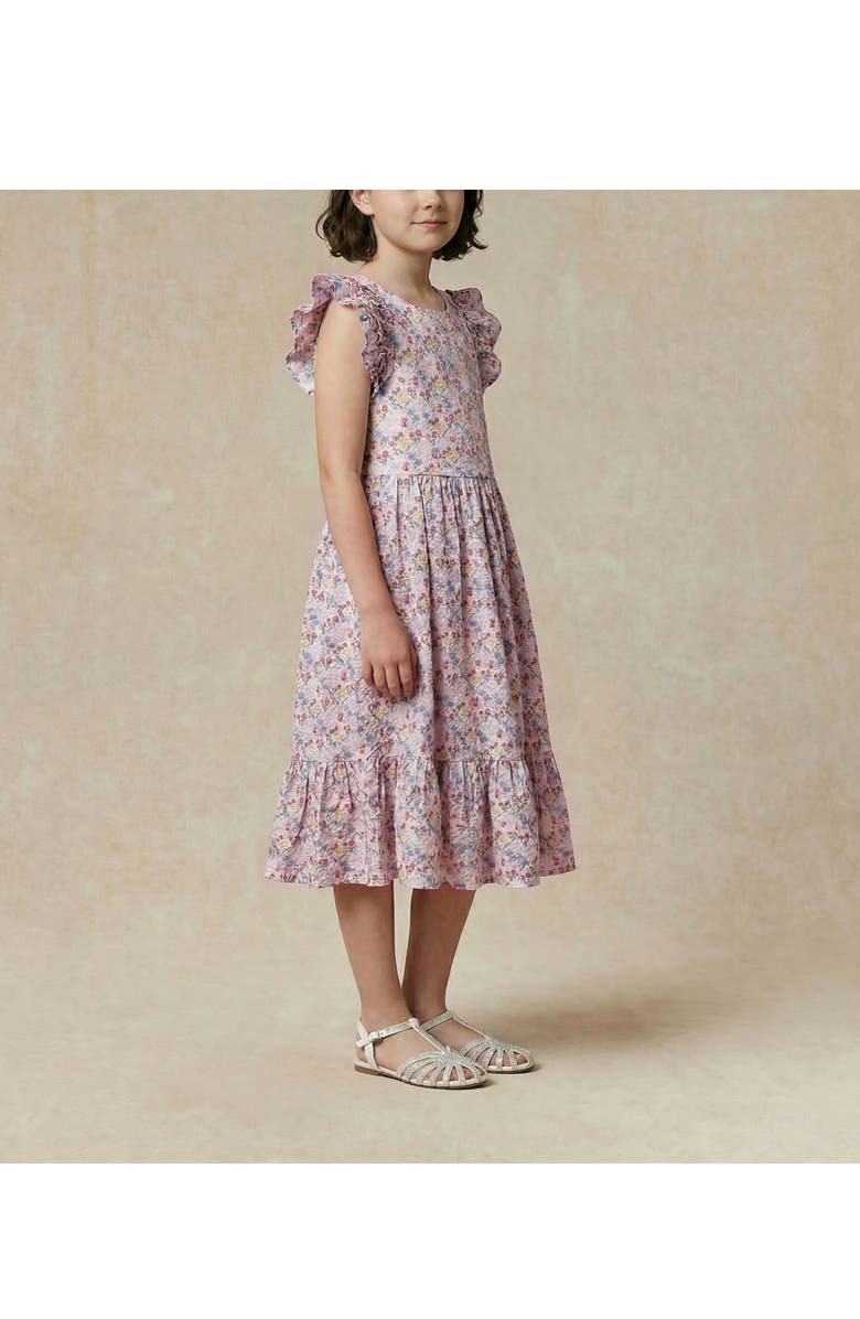 Pippa & Julie Kids' Floral Dress, Alternate, color, Pink