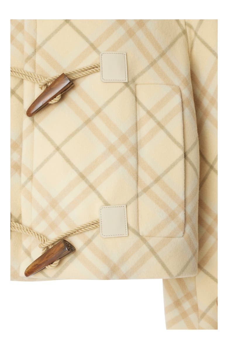 Burberry Wool Cashmere Duffle Jacket, Alternate, color,