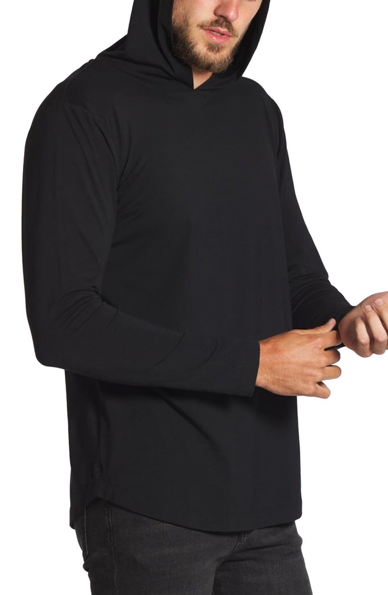 Cuts Trim Fit Pullover Hoodie, Main, color,