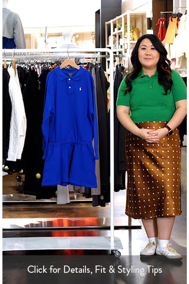 Kids' Knit Polo Dress video