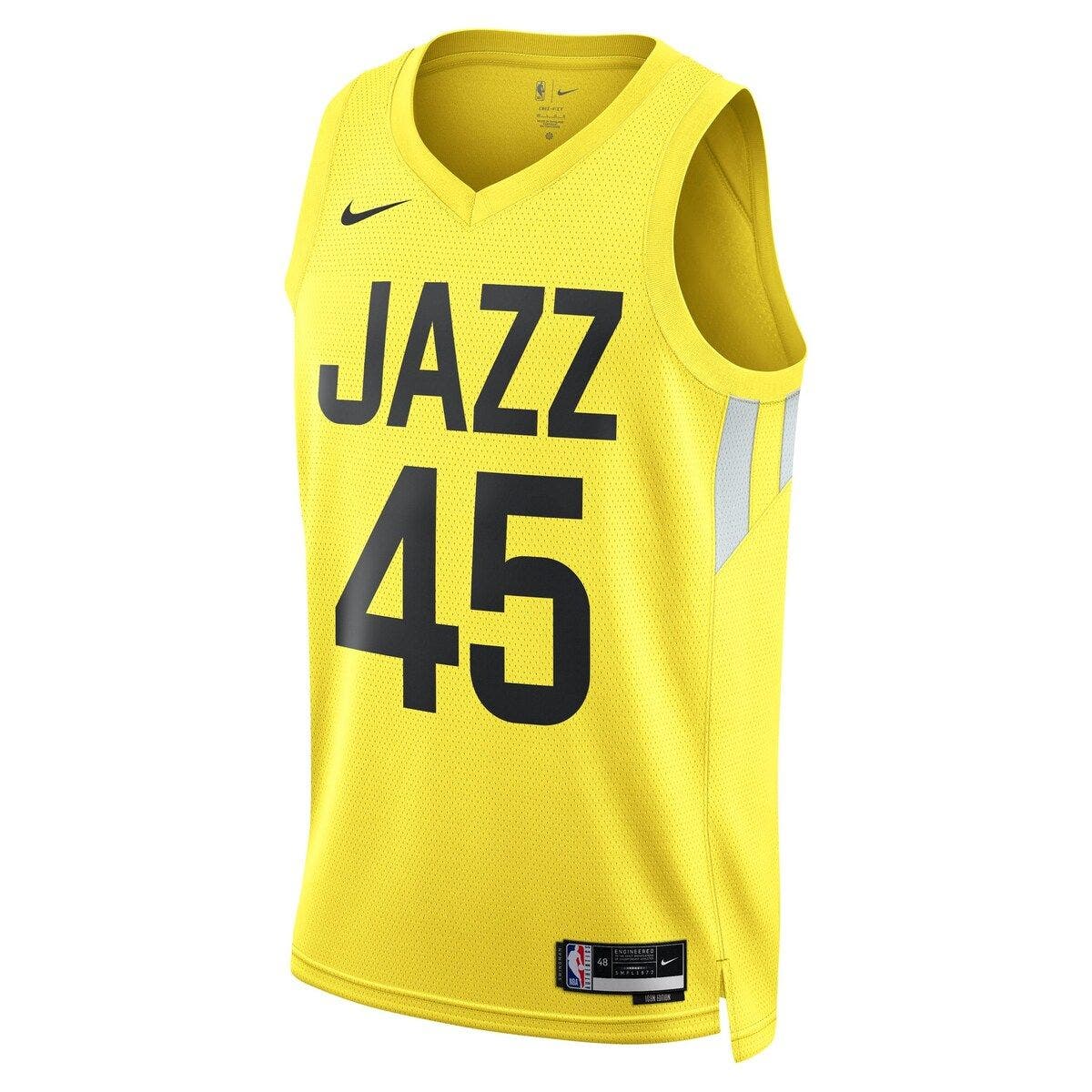 ウェア Donovan Mitchell Utah Jazz Nike Jersey48 Nike Unisex Nike Donovan Mitchell Gold Utah Jazz Swingman Jersey