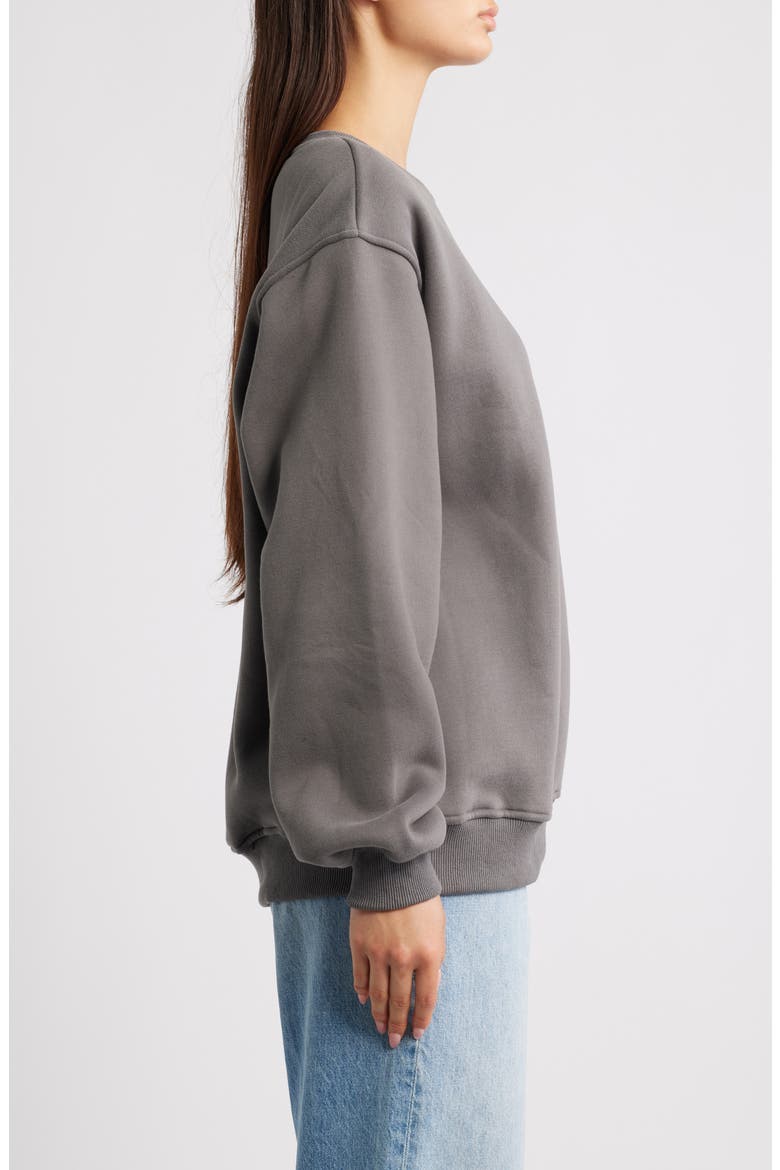I'll Always Love You Logo Sweatshirt, Alternate, color, DARK GRAY