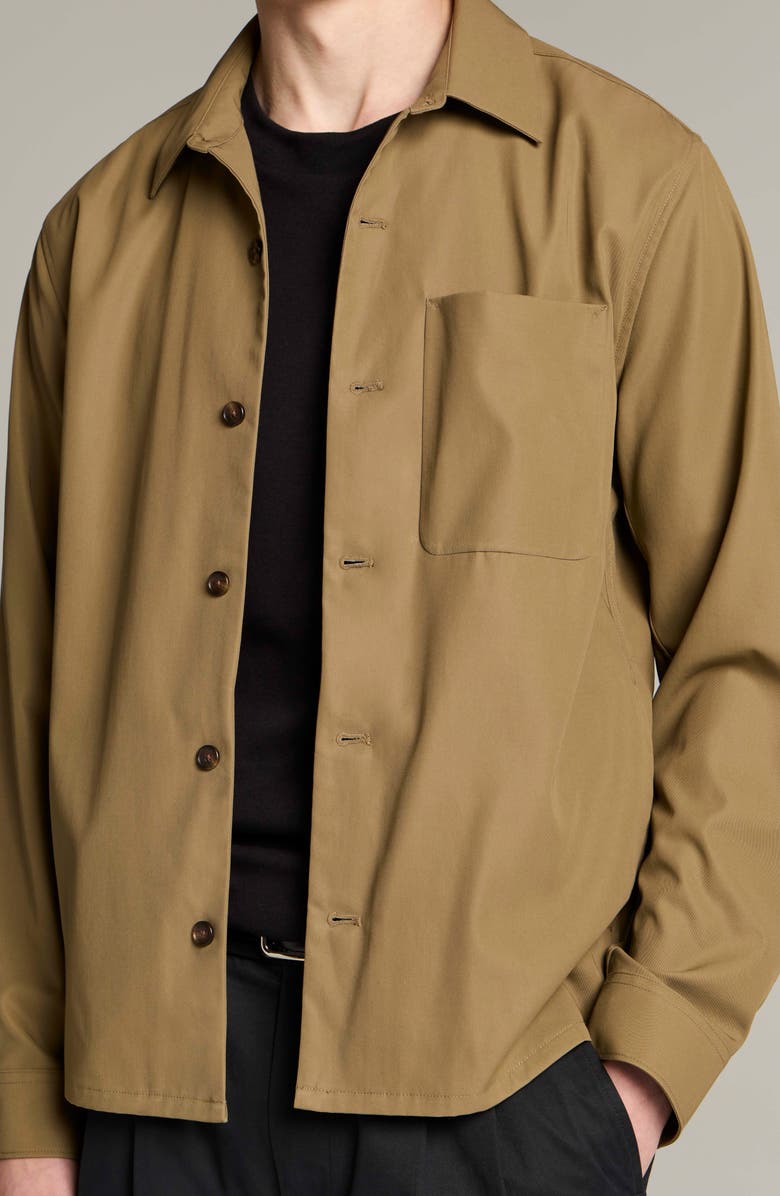 Vince Bluff Button-Up Overshirt, Alternate, color, Kalamata