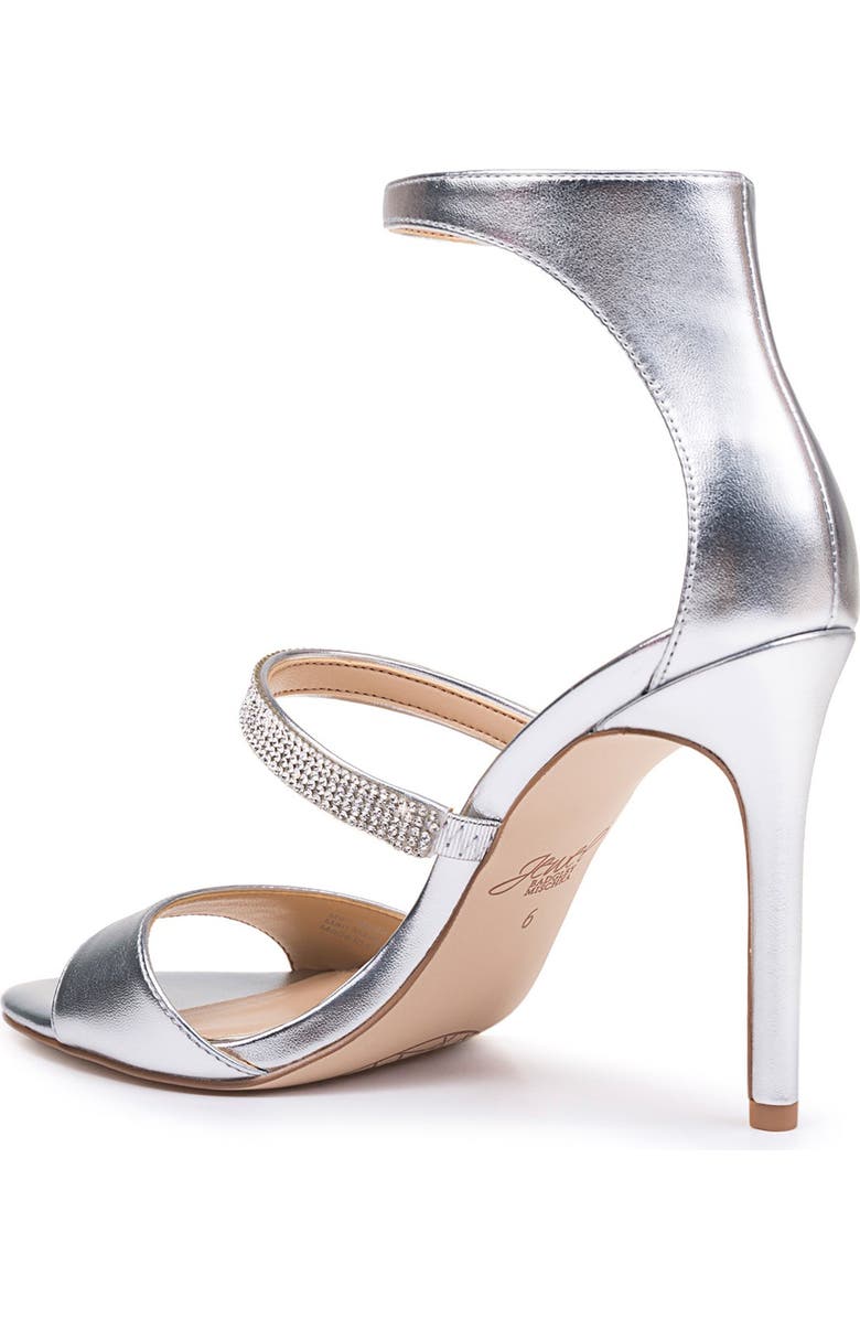 Jewel Badgley Mischka Rihanna II Embellished Stiletto Sandal, Alternate, color,