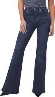 Good American Good Petite Flare Jeans