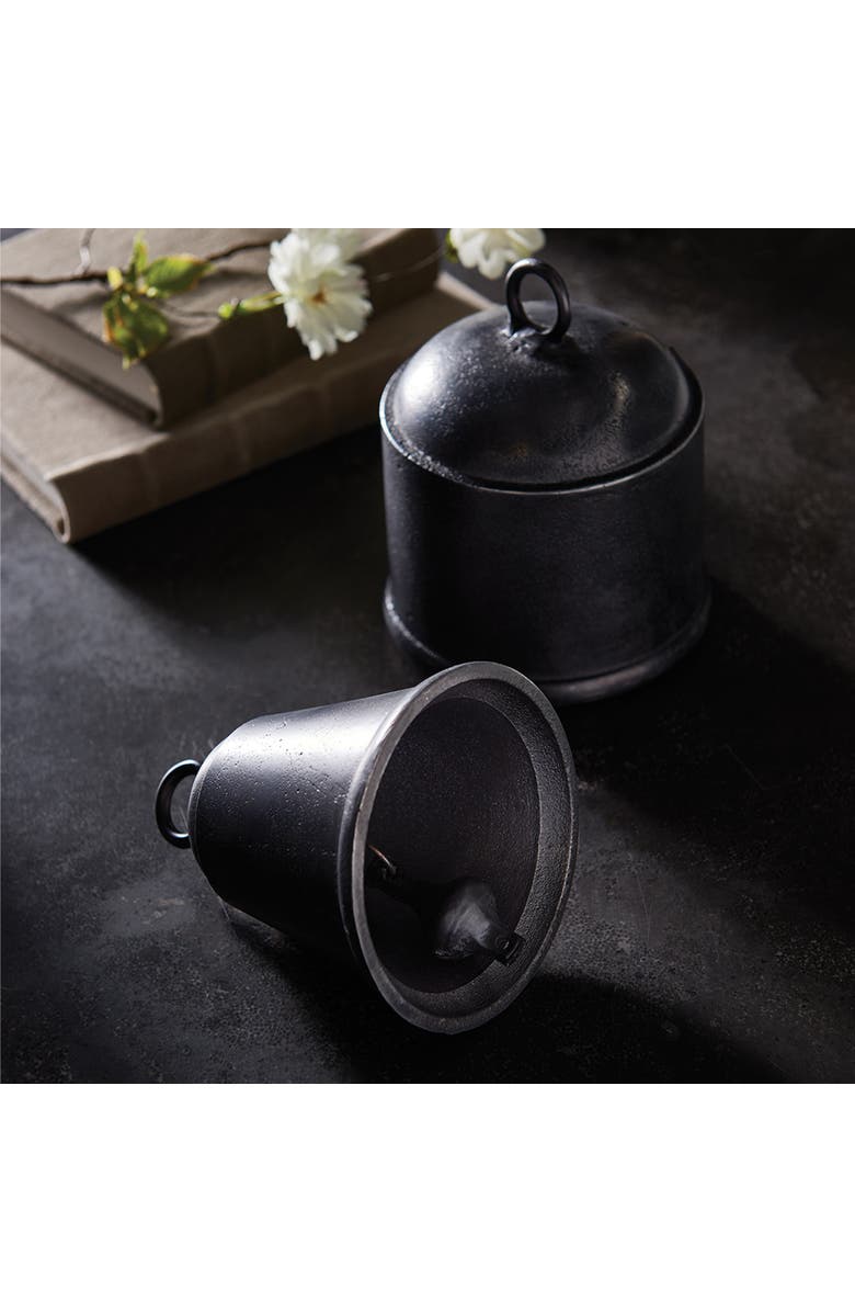 Napa Home & Garden La Taverna Bells Set of 2, Alternate, color, Black