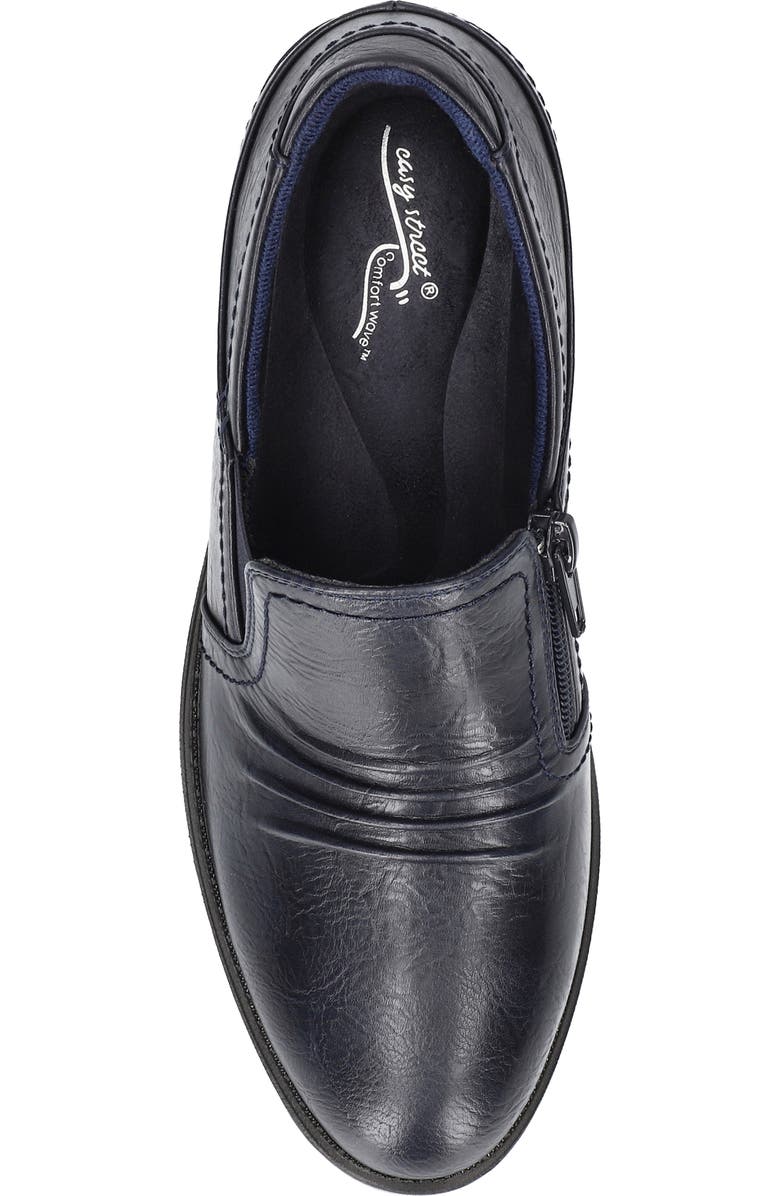 EASY STREET Joplin Clog, Alternate, color, Navy