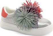 Kurt Geiger London Kids' Laney Fringe Slip-On Sneaker