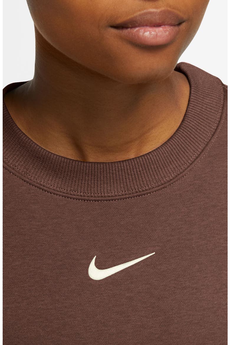 Sportswear Phoenix Fleece Sweatshirt, Alternate, color, FAUNA BROWN/ SAIL