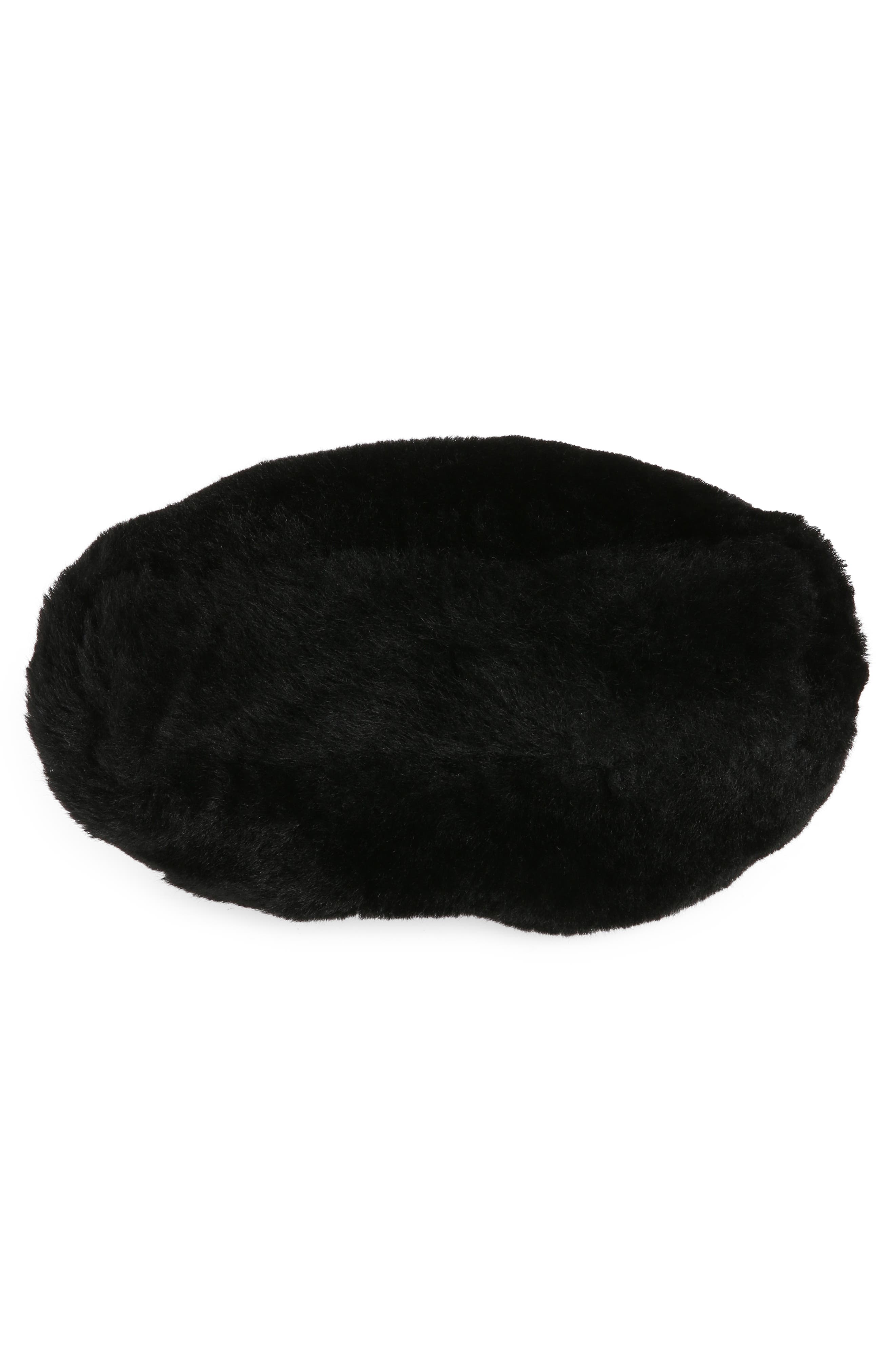 Mansur Gavriel Mini Cloud Genuine Shearling Clutch, Alternate, color, 