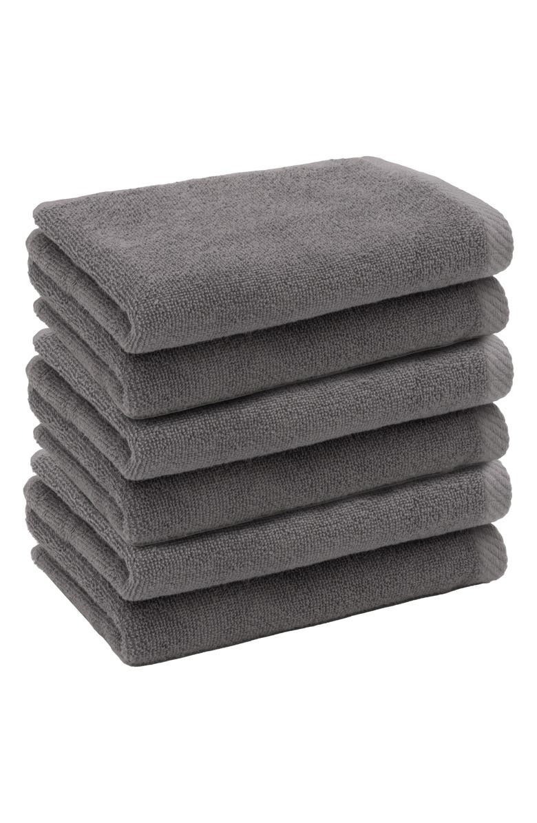 Linum Home Textiles 6-Pack Ediree Cotton Fingertip Towel Set, Main, color,