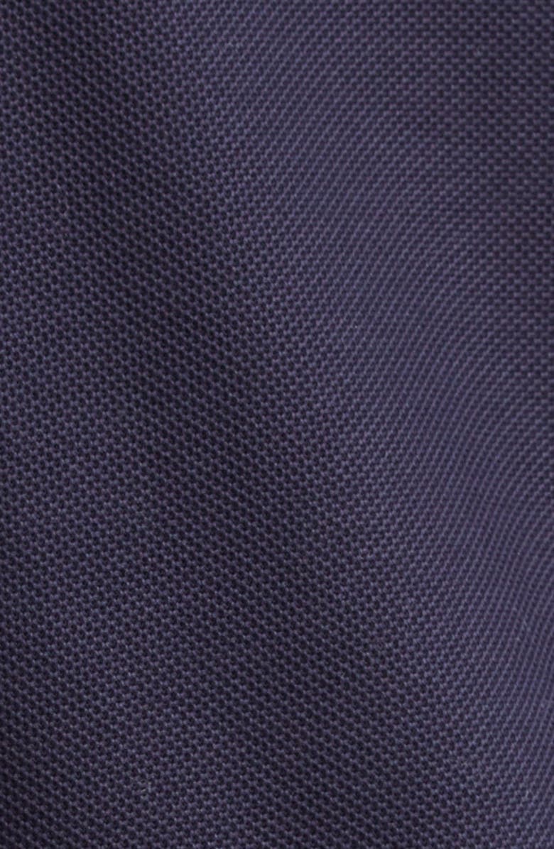 Burberry Eddie EKD Embroidered Cotton Piqué Polo, Alternate, color, Coal Blue