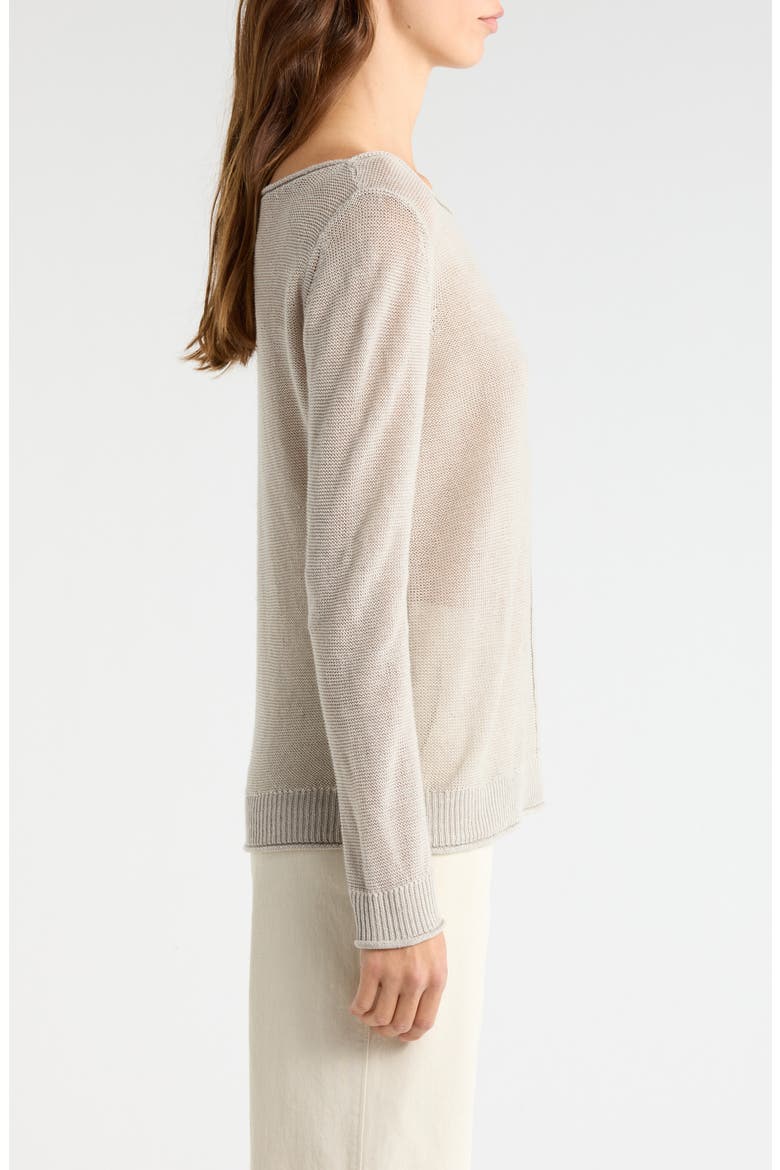 Cedar Linen Sweater, Alternate, color, NATURAL