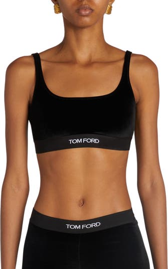 Signature Velour Bralette