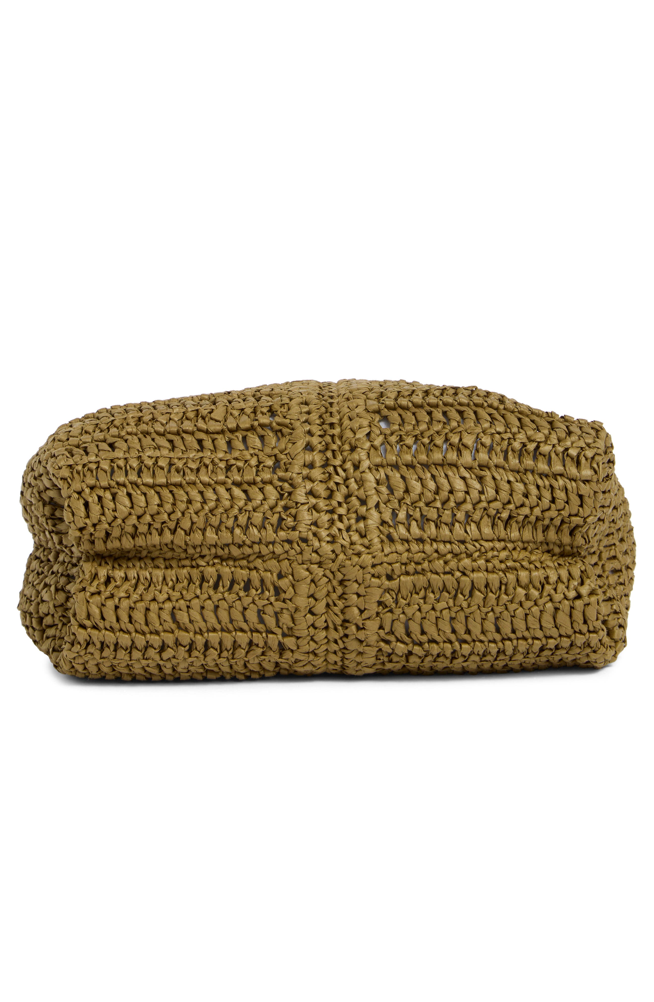 A.L.C. Simone Woven Bag, Alternate, color, Hazel