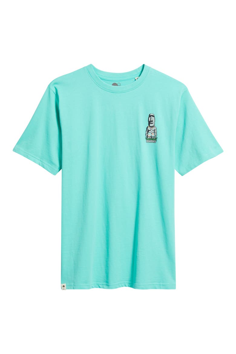 Cotton Graphic T-Shirt, Alternate, color, AQUA