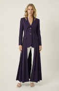 Modenaire Tailored Longline Blazer Coat