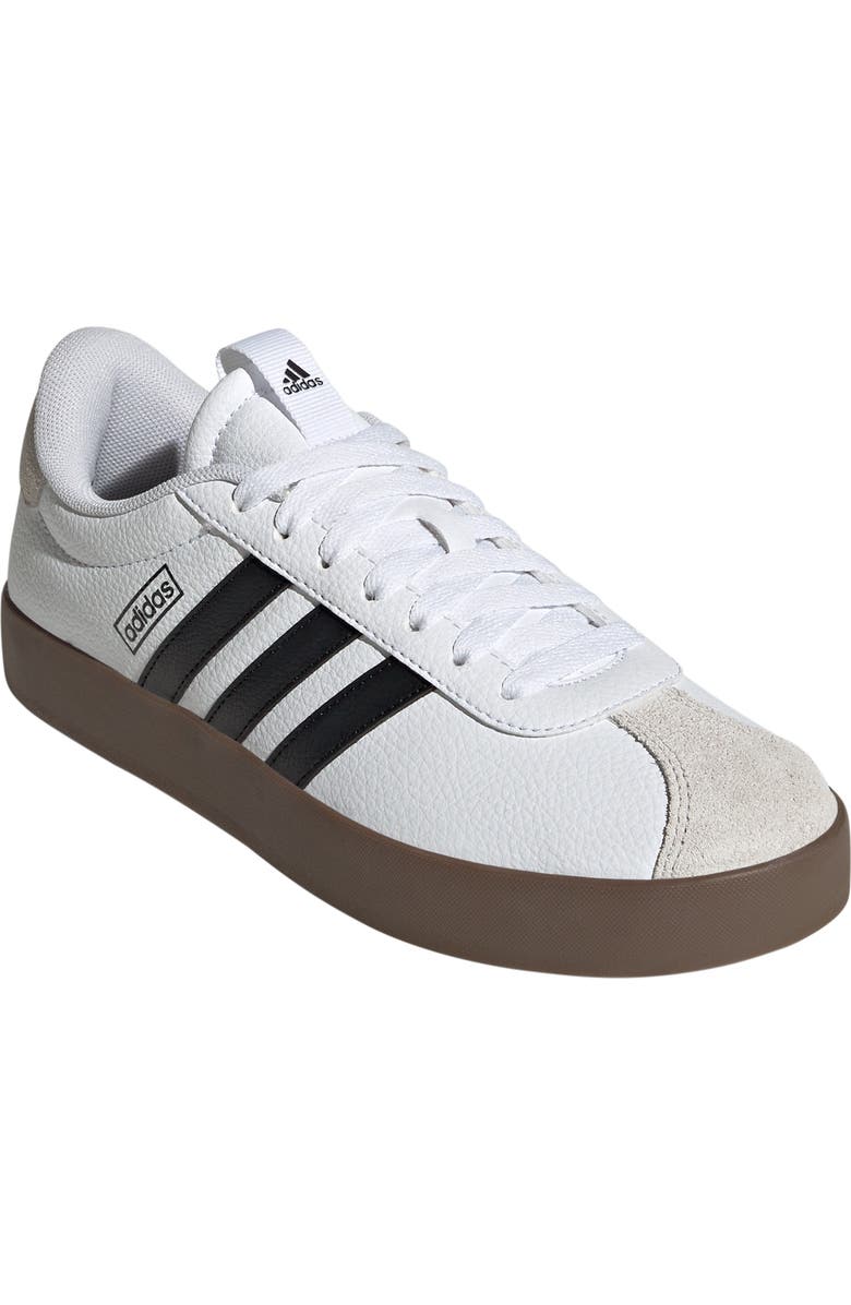 adidas VL Court 3.0 Sneaker, Main, color, White/ Core Black/ Grey One