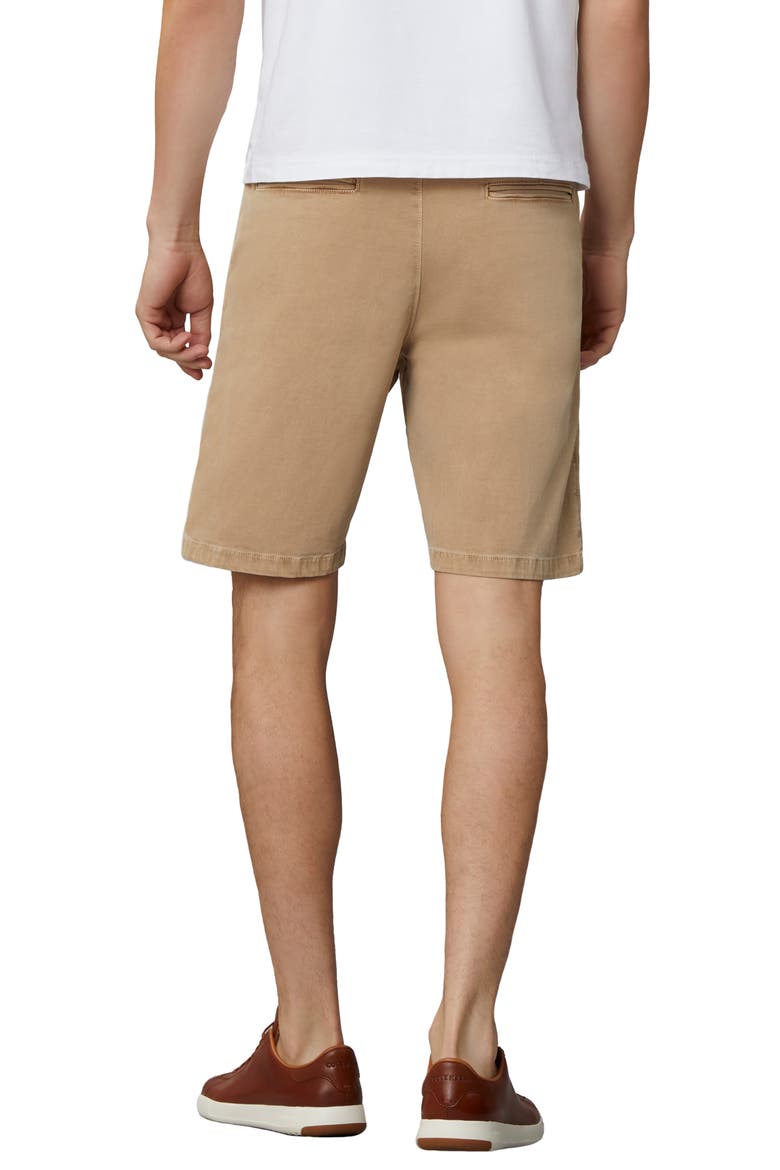 Jake Flat Front Chino Shorts, Alternate, color, KHAKI