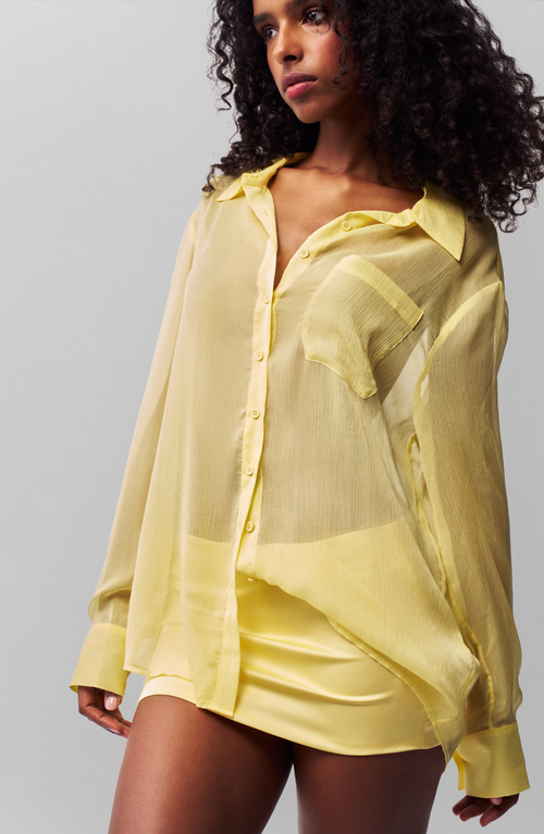 Guizio Valle Top In Yellow