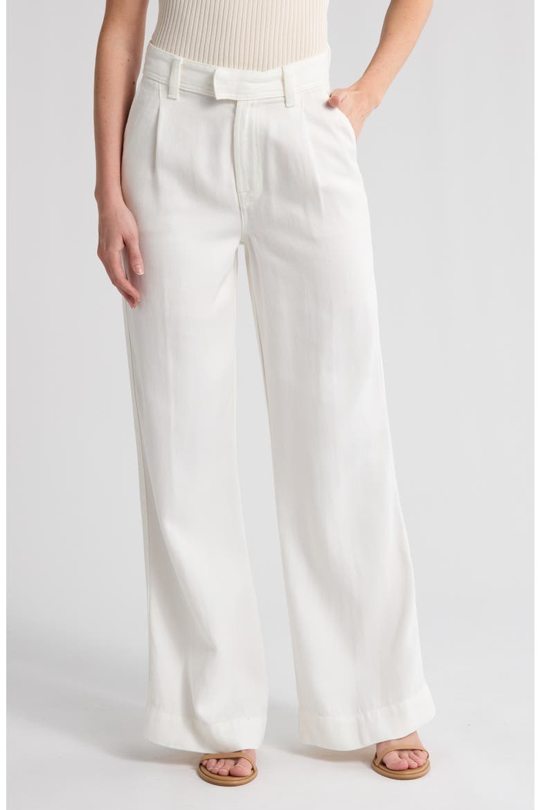 Pleated Wide Leg Trousers, Main, color, VESPER