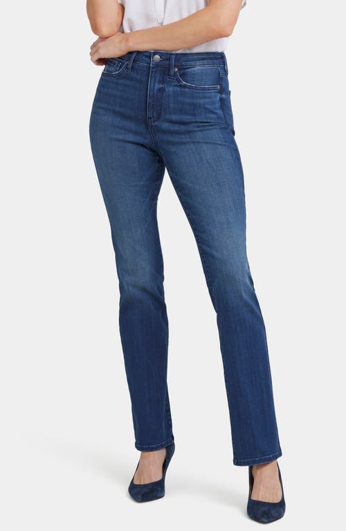 NYDJ High Waist Slim Bootcut Jeans in Moonlight 