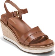 Cole Haan Ronnie Cloudfeel Espadrille Platform Wedge Sandal
