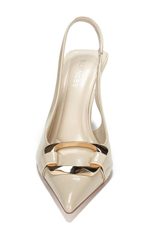 Berness Cindy Slingback Pump In Neutral
