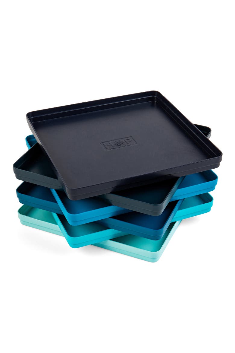 6-Pack Puzzle Trays, Alternate, color, MULTI