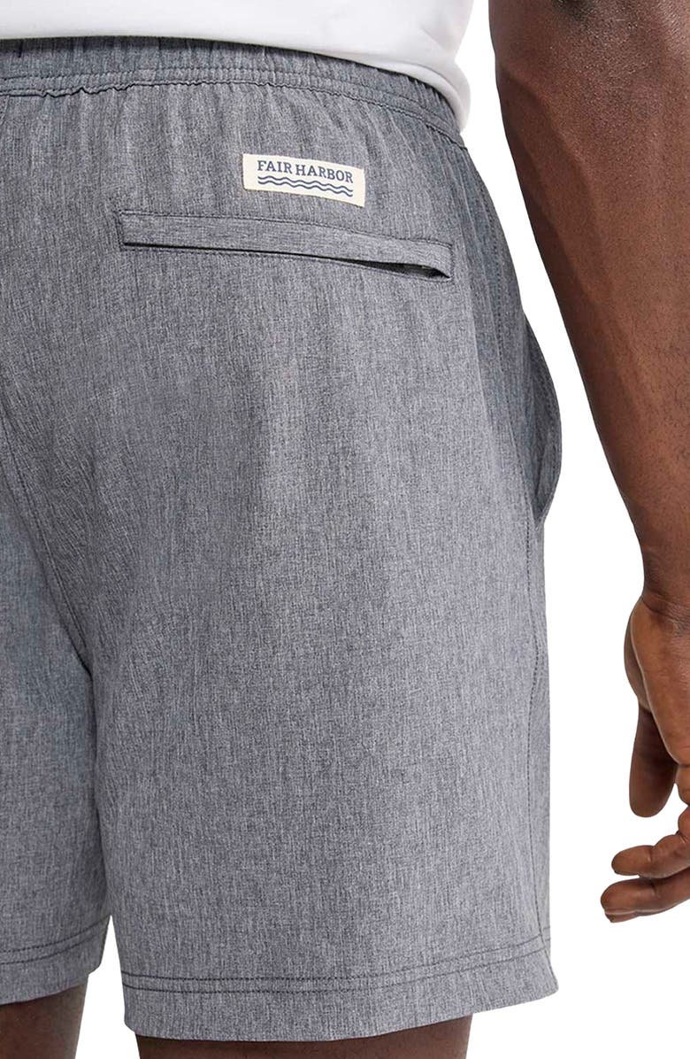 Fair Harbor One Water Repellent Hybrid Shorts, Alternate, color, Grey