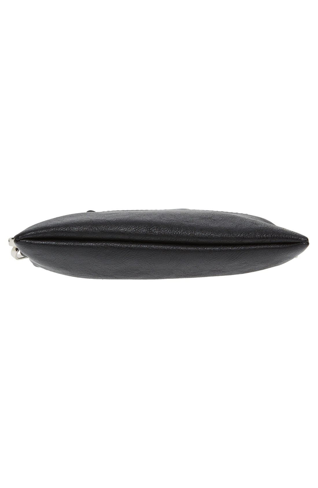 Sole Society 'Camilla' Faux Leather Clutch, Alternate, color, 