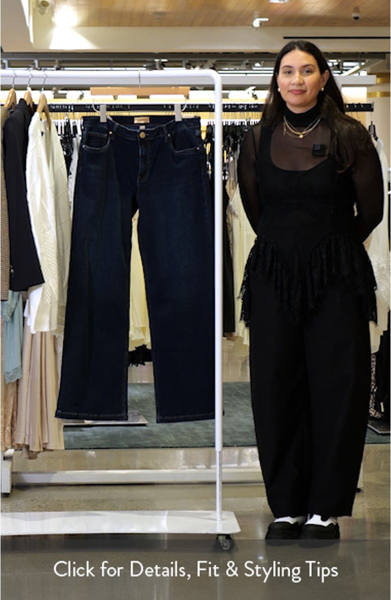 Jean Mid Rise Wide Leg Jeans, sales video thumbnail