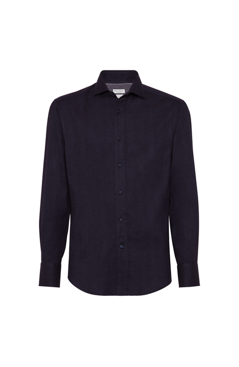 Flannel chevron shirt