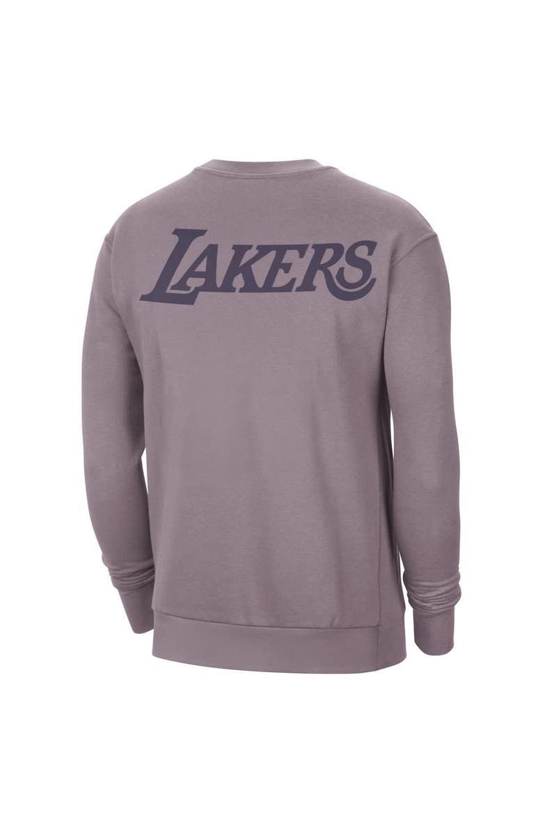 Jordan Brand Men's Jordan Brand Purple Los Angeles Lakers Courtside Statement Edition Heavyweight Pullover Sweatshirt, Alternate, color, Purple