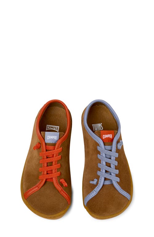 Camper Kids' Peu Cami Twins Sneaker In Brown