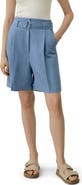 Lilysilk Women's Silk Linen Belted Shorts