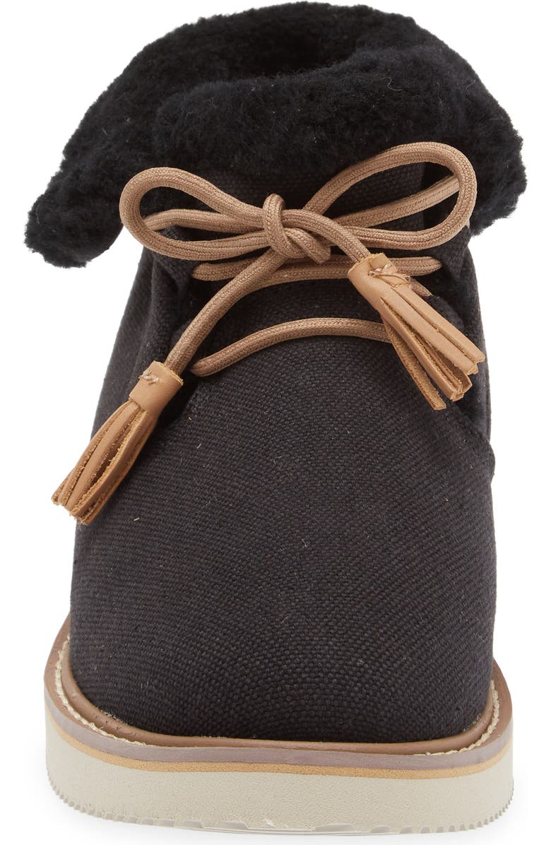 Sanuk Cozy Vibe Slipper, Alternate, color, Black