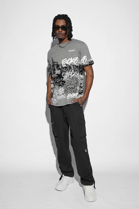 Naked Rhinos Coffee Club Short Sleeve Crew Neck Jersey Black
